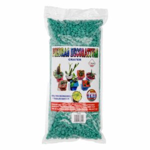 Piedra Decorativa Verde CRATER 1Kg