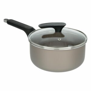 Cacerola Antiadherente Con Tapa De Vidrio Milazzo TRAMONTINA 18 Cm