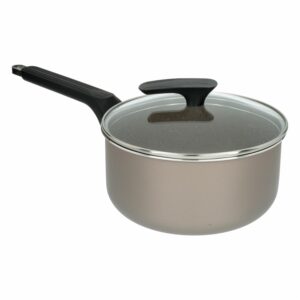 Cacerola Antiadherente Con Tapa De Vidrio Milazzo TRAMONTINA 20 Cm