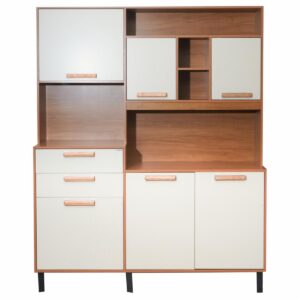 Mueble Alacena Nápoles 6 Puertas Beige ITATIAIA