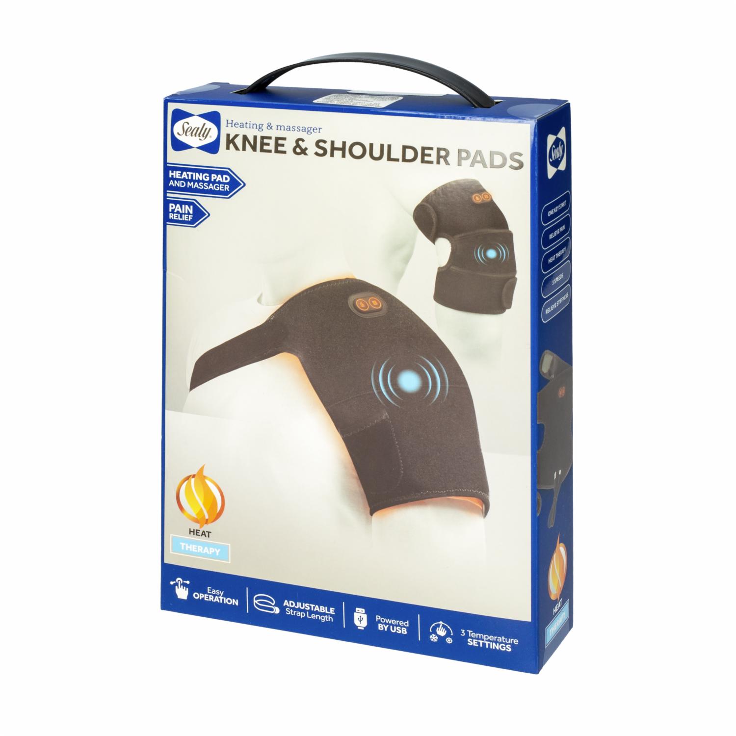 Masajeador De Hombros Y Rodilla 3 Temperaturas SEALY SL-HW-MA-131-BK