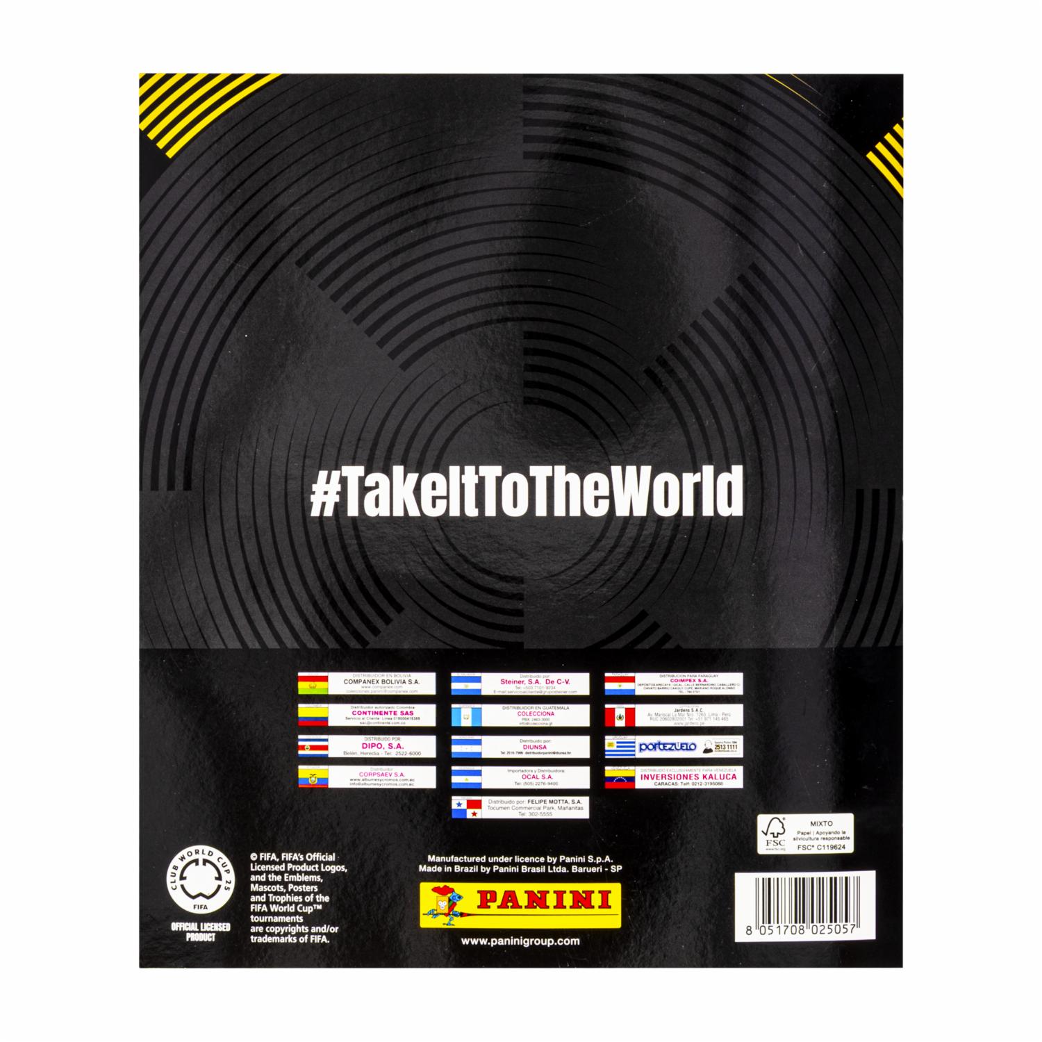 Álbum Mundial De Clubes PANINI Tapa Blanda - Imagen 2