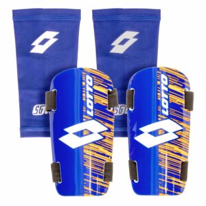 Canilleras Para Futbol Con Licra LOTTO Talla Mediano