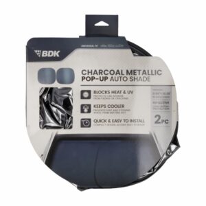 Cubresol Automotriz Carbón Metálico BDK Universal