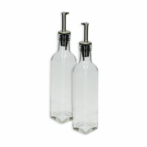 Aceitero/Vinagrero Con Base SINOGLASS X 3 Uds