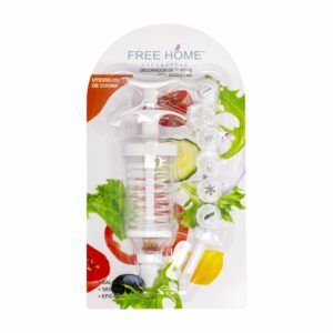 Decorador De Tortas Con Boquillas FREE HOME Unidad