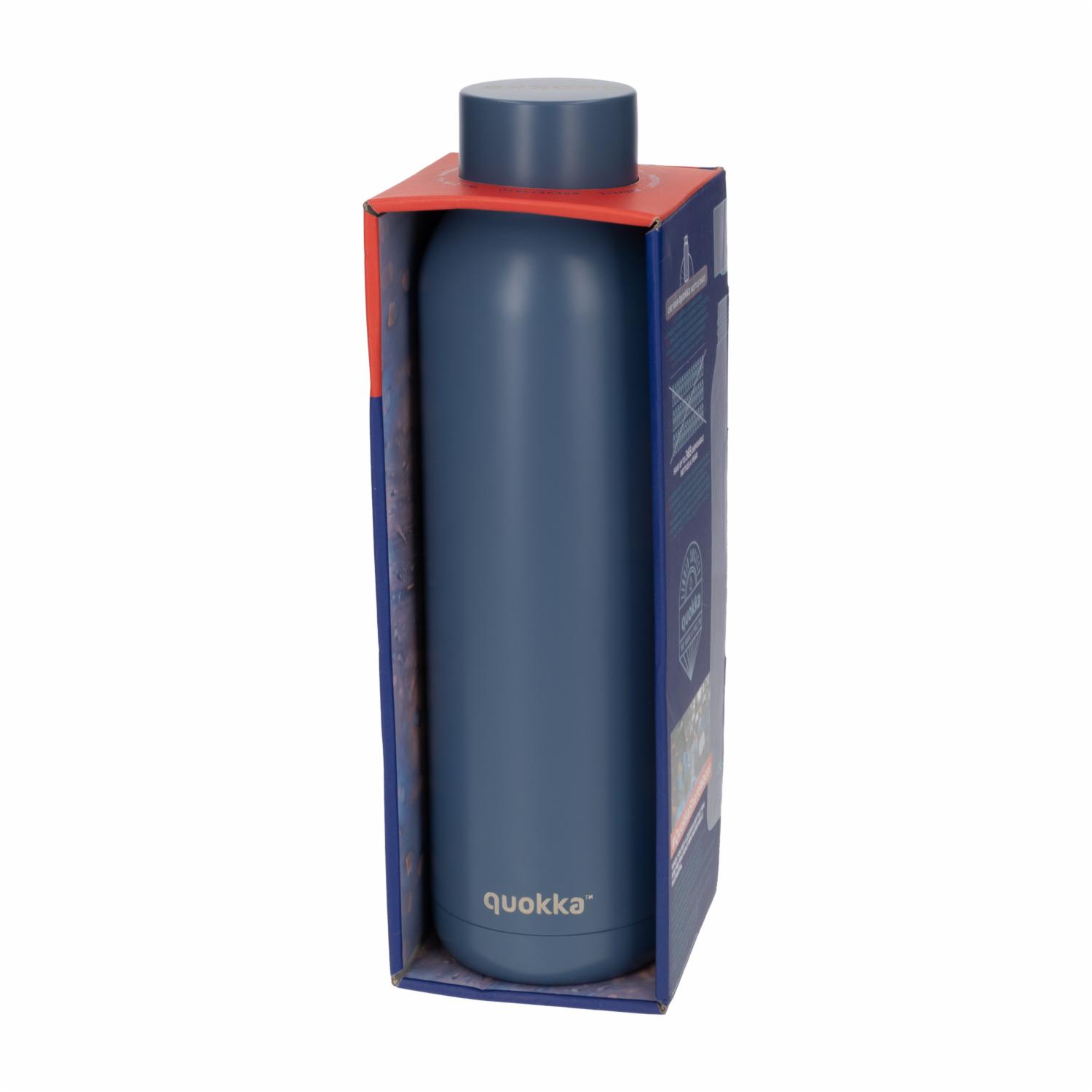 Botella Térmica Azul Solido QUOKKA 630 Ml - Imagen 2