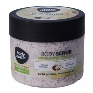 Exfoliante Corporal Arroz Y Aceite De Coco BODY NATUR 200 Ml