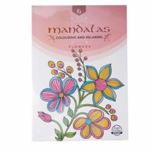 Libro Mandala Flowers 6 MI-LLA 25 Páginas