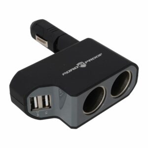 Adaptador De Escuche Giratorio Doble ROADPROOF 3.4AMP