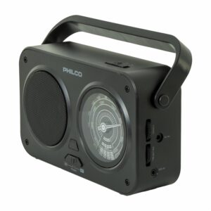 Radio AM/FM Portátil Negro PHILCO Bluetooth