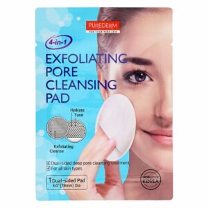 Pad Exfoliante Limpiador De Poros 4 En 1 PUREDERM 0,78 Cm