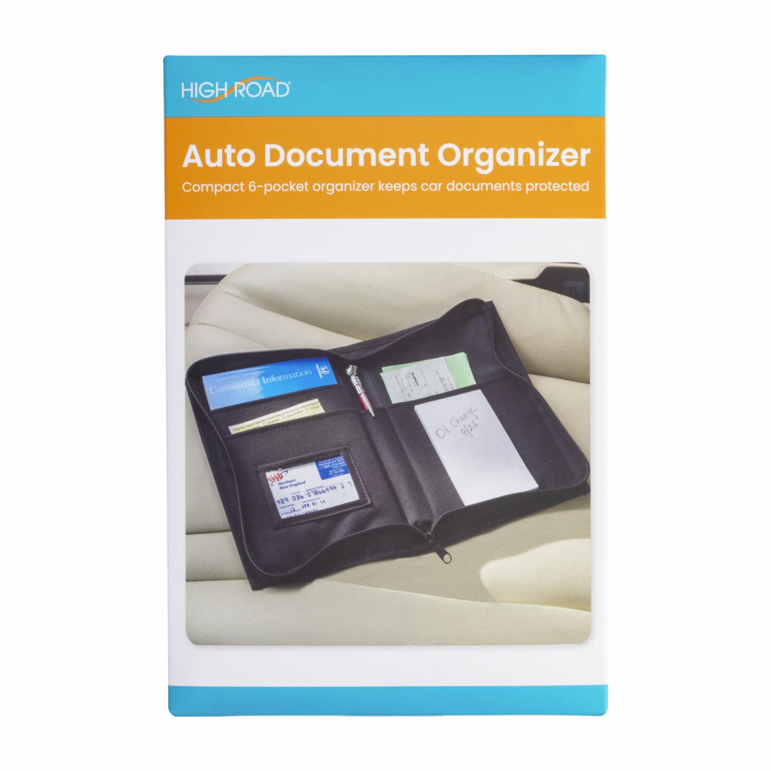 Organizador De Auto Para Documentos HIGH ROAD Poliéster - Imagen 2
