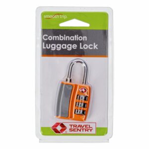 Candado Con Combinación Naranja TRAVEL SENTRY Pequeño