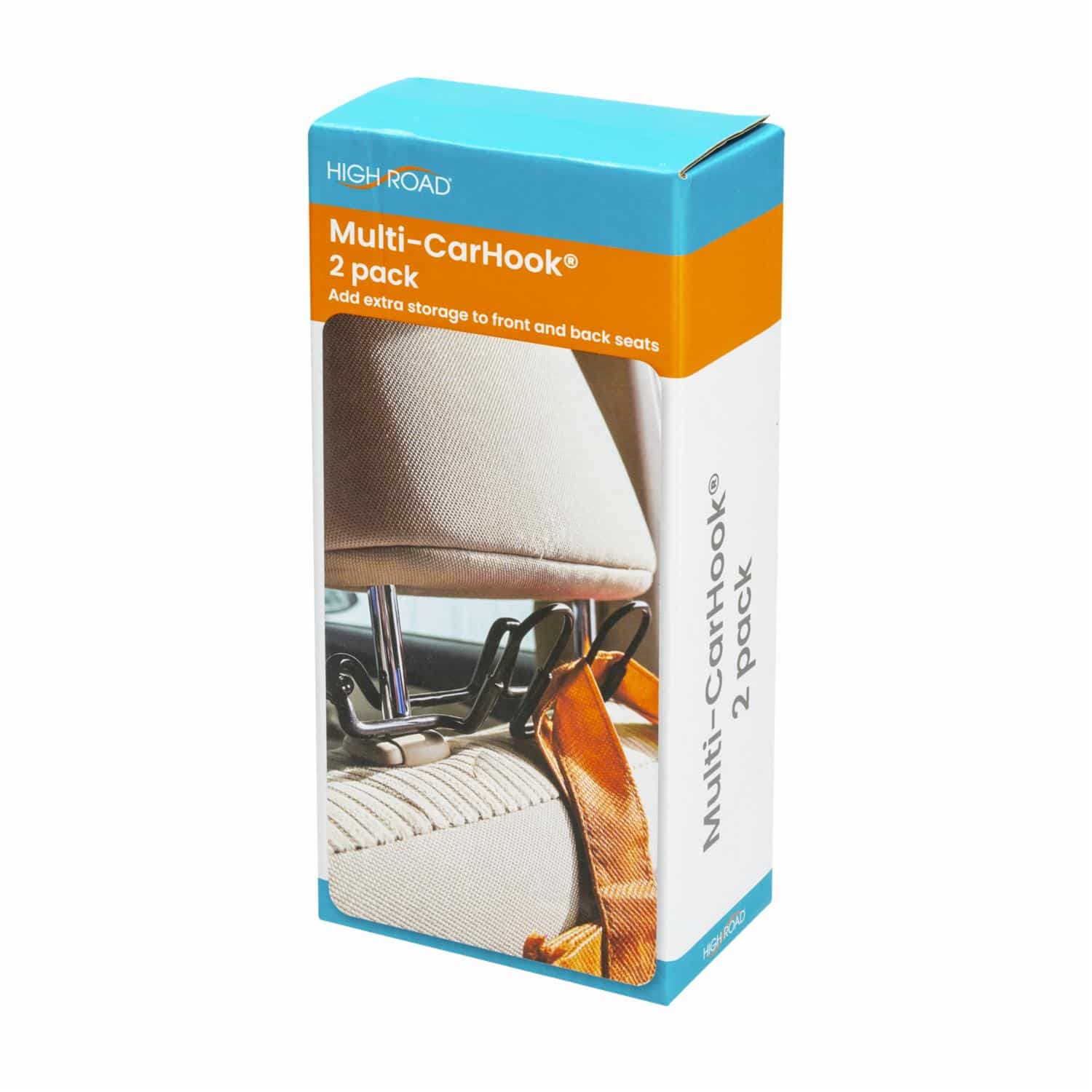 Ganchos Multiuso Para Cabeceras De Auto HIGH ROAD 2 Piezas - Imagen 2