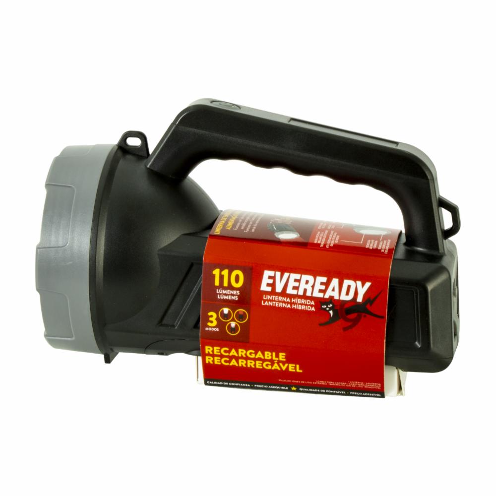 Linterna Recargable Hibrida EVEREADY 110 Lumens - Imagen 2
