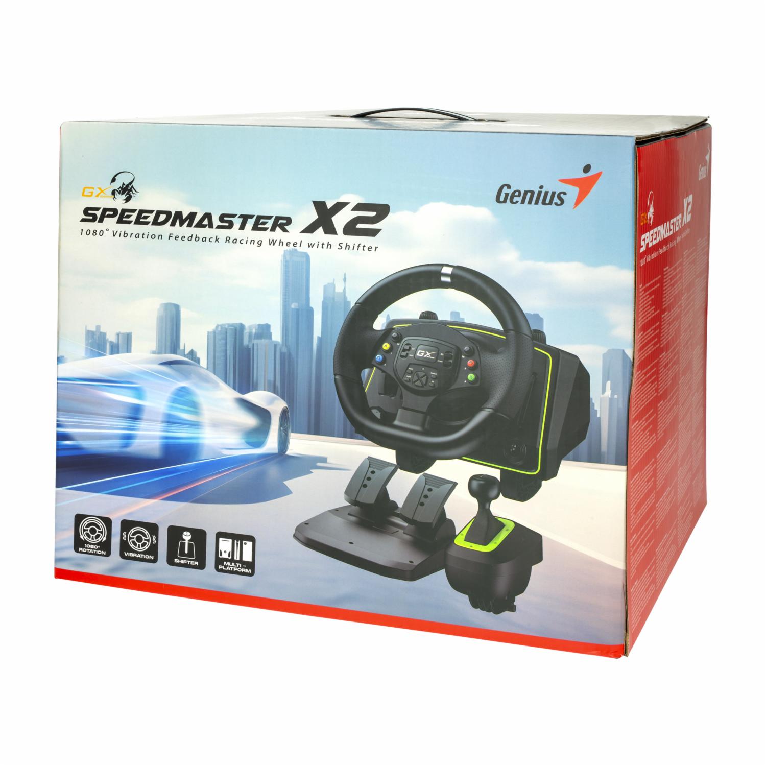 Volante De Carreras Speedmaster X2 GENIUS Rotación 1080° - Imagen 2