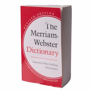 Libro Dictionary The Merriam Webster WEBSTER 927 Páginas