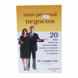 Libro Habilidades Para El Trato Personal En Los Negocios MR.BOOKS 120 Páginas