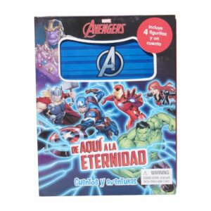 Libro Set Avengers De Aquí A La Eternidad DISNEY 54 Páginas