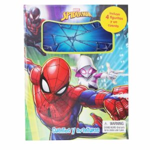 Libro Set Spider-Man Cuentos Y Aventuras PHIDAL 12 Páginas