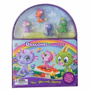 Libro Dragones Amigos Mini Divertí Libros MR.BOOKS 15 Páginas