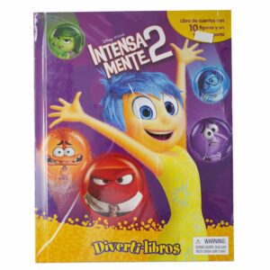 Libro Disney Intensamente 2 Divertilibros DISNEY 10 Páginas
