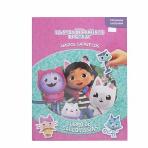 Libro La Casa De Muñecas De Gabby Amigos Gatasticos PHIDAL 16 Páginas