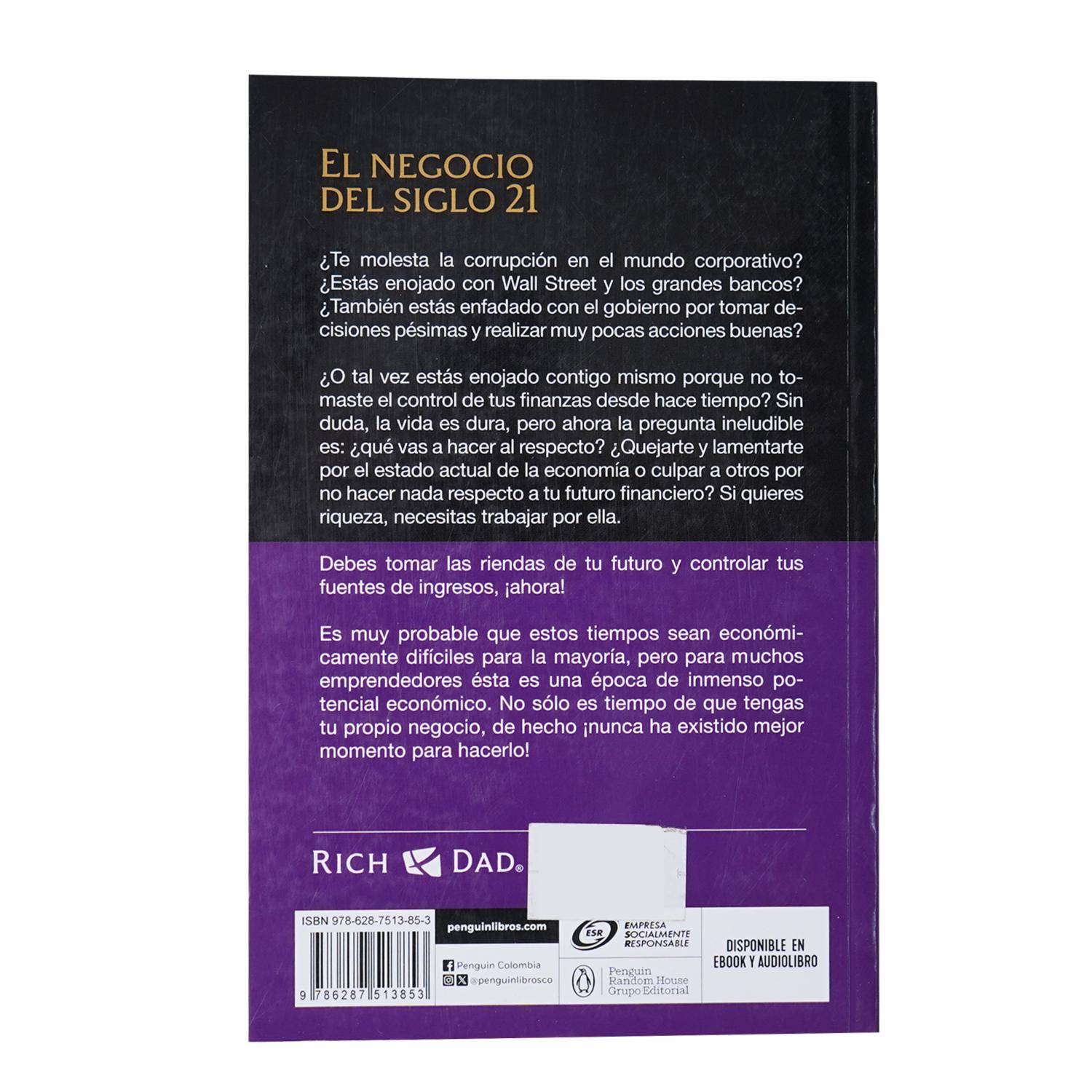 Libro El Negocio Del Siglo 21 DEBOLSILLO 210 Páginas