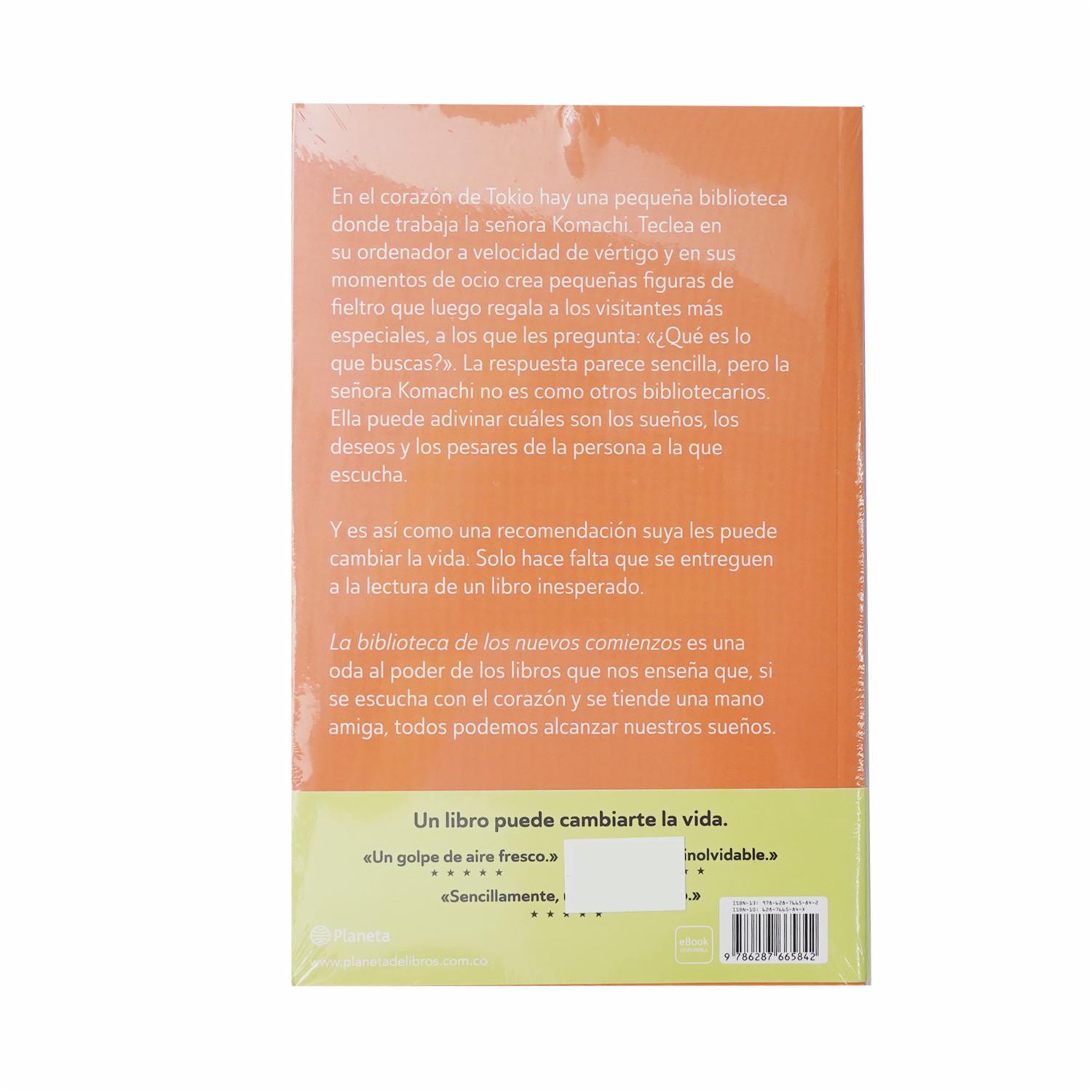 Libro La Biblioteca De Los Nuevos Comienzos PLANETA 300 Páginas - Imagen 2