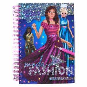Libro Super Girls Moda Fashion Decora Con Diamantes MEGABOOKS 32 Páginas