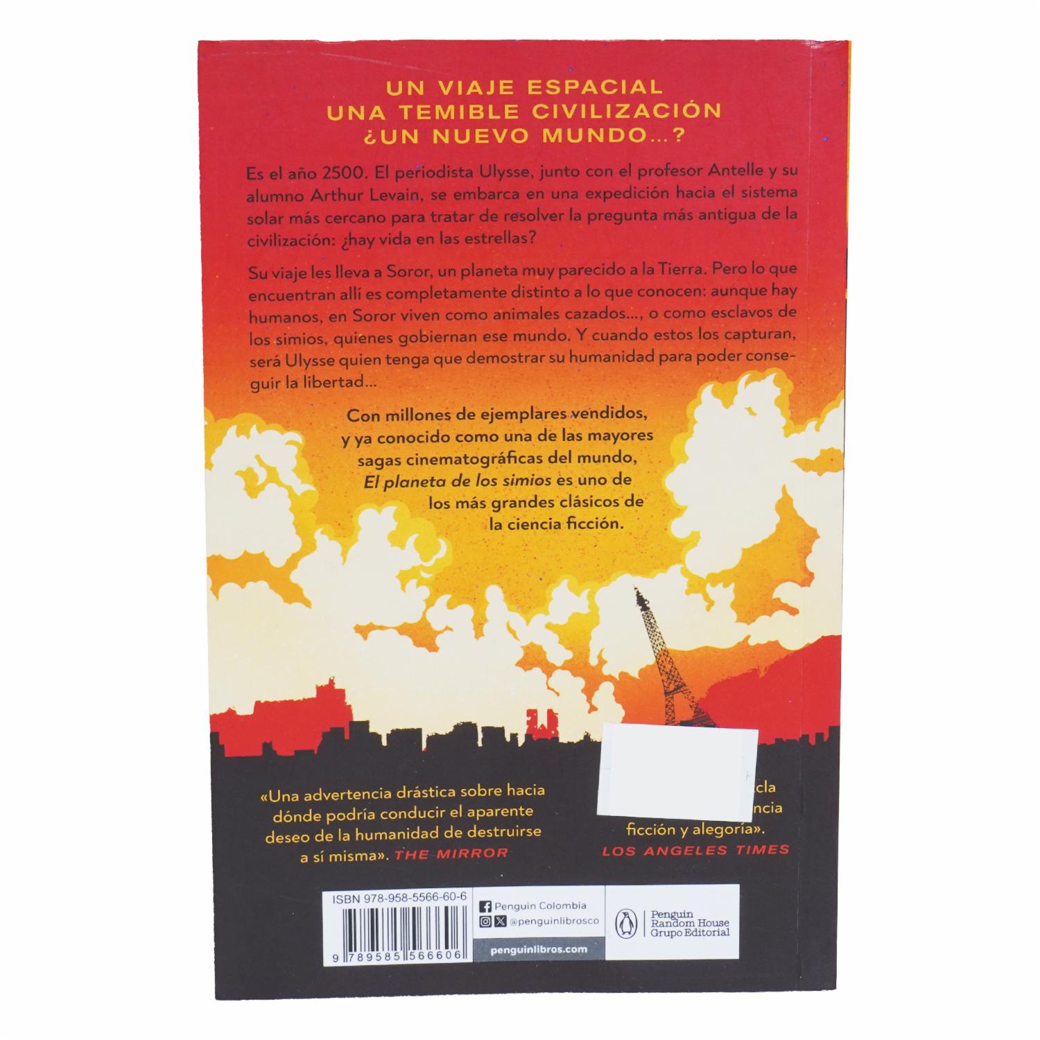 Libro El Planeta De Los Simios EDICIONES B 303 Páginas