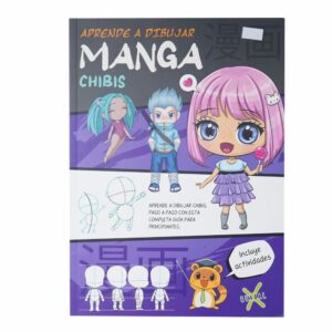 Libro Aprende A Dibujar Manga Chibis GUADAL 63 Páginas