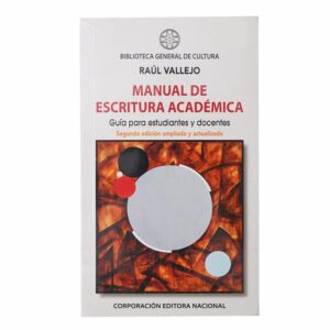 Libro Manual De Escritura Académica CORPORACION EDITORA 316 Páginas