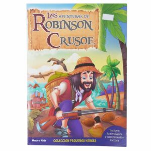 Libro Robinson Crusoe MACRO KIDS 8 Páginas