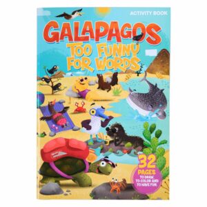Libro Galápagos Too Funny For Words ZONACUARIO 32 Páginas