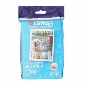 Papel Foto 230 Gramos Revelado Agua LANCER 15 2X10 2 Cm