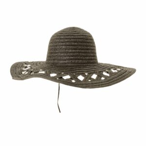 Sombrero De Playa Negro NARSY CHIC