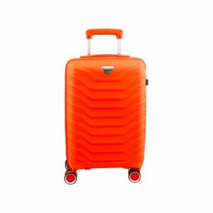 Maleta De Viaje Trolley Naranja TRANSWORLD 50 Cm