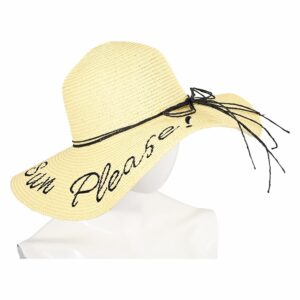 Sombrero Playa Tejido Ala Ancha YIWU ZEAI TRADING CO LTD Talla Única