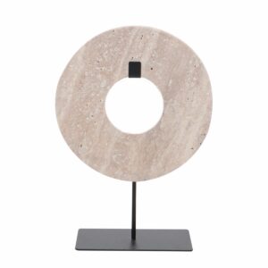 Figura Decorativa Cirulo Con Pedestal FREE HOME 19.8X8X28.5 Cm