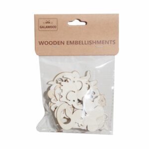 Osos De Madera Para Manualidades BABY CRAFT 20 Piezas