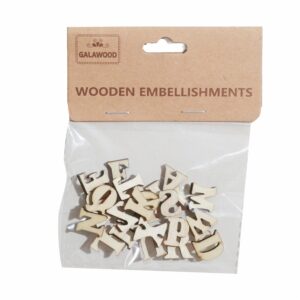 Letras De Madera Didácticas BABY CRAFT 26 Piezas