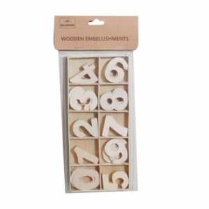 Juegos De Números Para Manualidades De Colores BABY CRAFT 60 Piezas