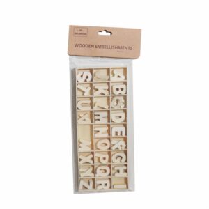 Letras De Madera Didácticas BABY CRAFT 20.5X9CM