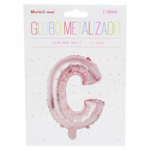 Globo Metalizado Rose Gold C UNIFELICIDAD 16"