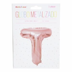 Globo Metalizado Rose Gold T UNIFELICIDAD 16"