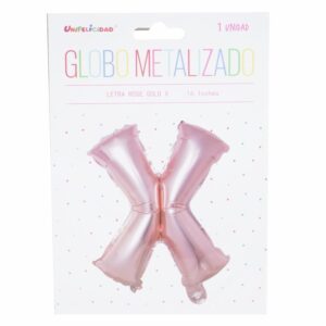 Globo Metalizado Rose Gold X UNIFELICIDAD 16"