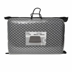 Almohada Memory Foam Gris Jacquard FREE HOME 60X40 Cm