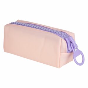 Cartuchera Cierre Grueso NINGBO KINGYA Rosado